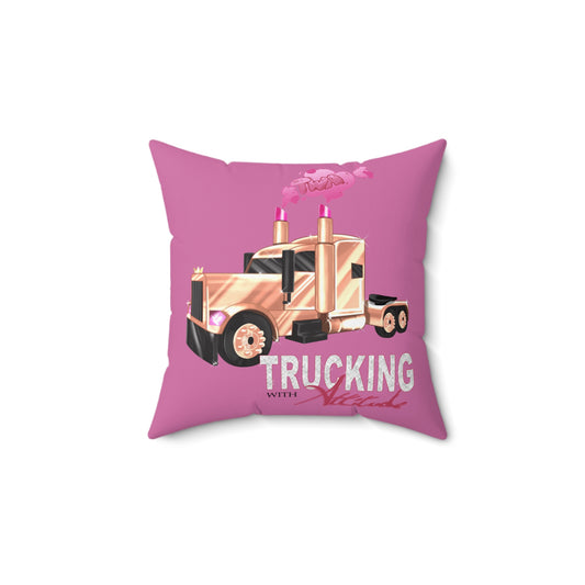 Spun Polyester Square Pillow
